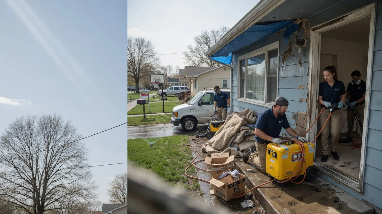 Basement Flood Cleanup in Millston, WI near me